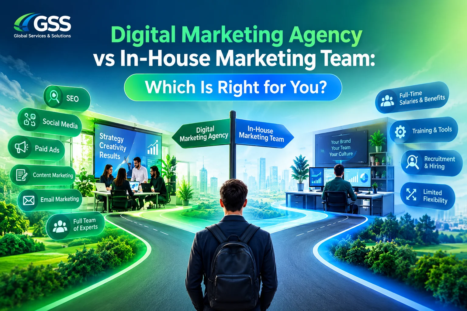 Digital Marketing Agency vs In-House Marketing Team