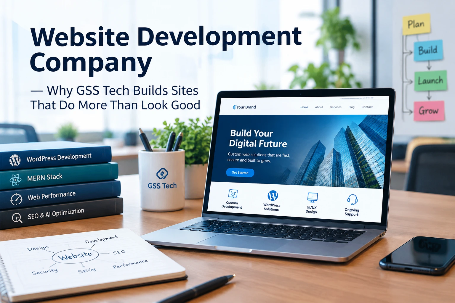 Website Development Company | GSS Tech – Custom Web & WordPress Development